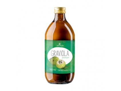 Allnature Graviola šťáva 100% BIO Premium 500 ml