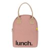 Fluf Obědová taška na zip Mauve / Pink