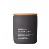 Vila Hermanos Přírodní vonná svíčka Concrete Amber & Caviar 240 g
