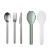 Mepal Sada cestovních nerezových příborů Ellipse Nordic Sage