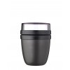 Mepal Jídelní box Ellipse Mini 300 + 120 ml Nordic Black