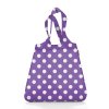 Reisenthel Nákupní taška Mini Maxi Shopper fialová s tečkami