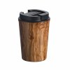 Asobu Nerezový termohrnek s keramickou vrstvou 360 ml Coffee Express Wood