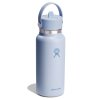 Hydro Flask Nerezová termolahev Wide Mouth Straw Cap 32 oz (946 ml) Surf