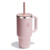 TT32PSC678 32 OZ ALL AROUND TRAVEL TUMBLER TRILLIUM Angled