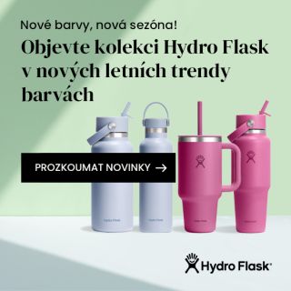 S radostí vám představujeme nové, letní barvy 🌈 (Surf a Reef) oblíbených termolahví Hydro Flask 🥤. Teď můžete mít svůj...