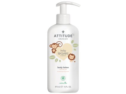 Attitude Baby Leaves Dětské tělové mléko s vůní hruškové šťávy 473 ml