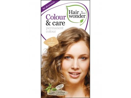 Hairwonder Dlouhotrvající barva Bio Středně blond 7 100ML
