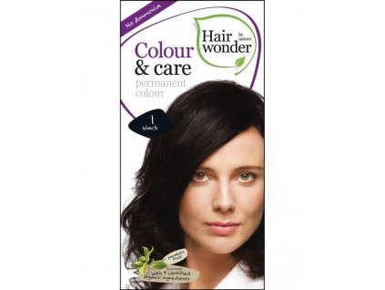 Hairwonder Dlouhotrvající barva Bio Černá 1 100ML