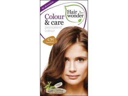 Hairwonder Dlouhotrvající barva Bio Oříšková 6.35 100ML