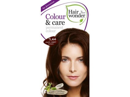 Hairwonder Dlhotrvajúca farba Bio Tmavo medená hnedá 3.44 100ML