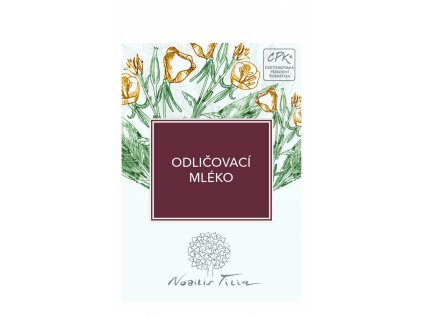 Nobilis Tilia VZOREK Odličovací mléko  2 ml