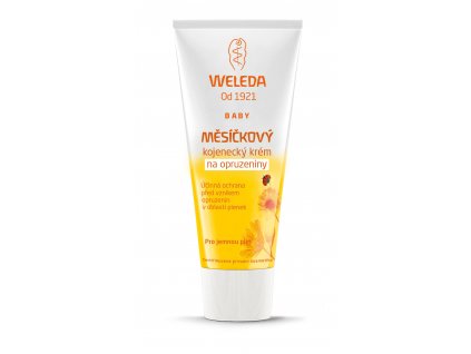 Weleda Nechtíkový dojčenský krém na zapareniny 75 ml