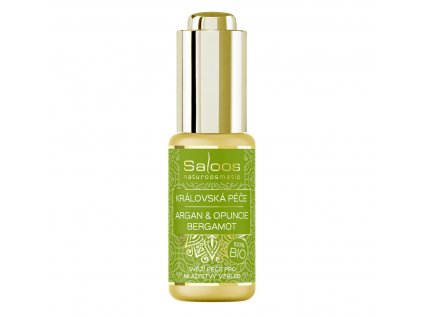 Saloos Pleťové sérum Argan, Opuncie a Bergamot Bio 20 ml