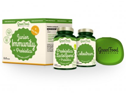 GreenFood Sada Junior Immunity & Probiotics + PillBox