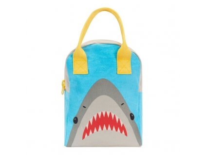 Fluf Obědová taška na zip Shark