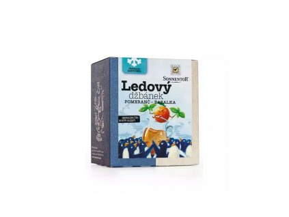 Sonnentor Ledový džbánek pomeranč - bazalka BIO porcovaný 40 g