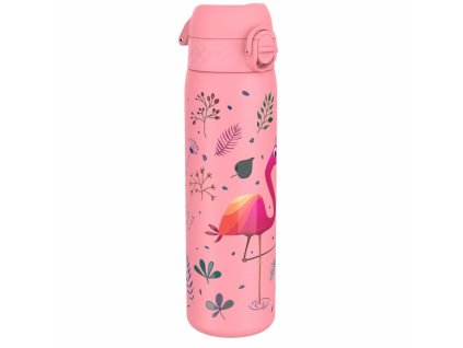 Ion8 Leak Proof Nerezová lahev Flamingo 600 ml