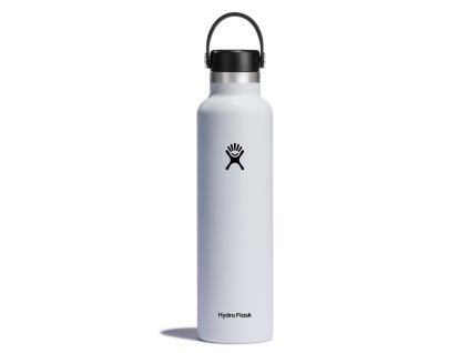 Hydro Flask Nerezová termolahev Standard Mouth Flex Cap 24 oz (709 ml) Bílá