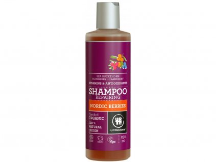 Urtekram Šampón Nordic Berries na poškozené vlasy 250ml BIO