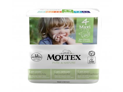 Moltex Pure & Nature Dětské pleny Maxi 7-18 kg 29 ks