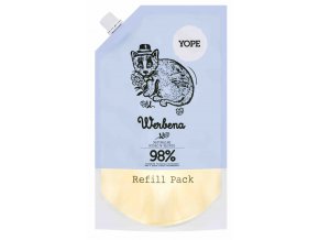 Yope Tekuté kúpeľňové mydlo Verbena náhradná náplň 500 ml