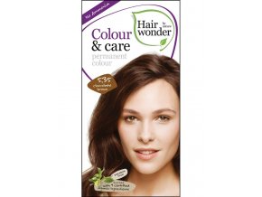 Hairwonder Dlouhotrvající barva Bio Čokoládová hnědá 5.35 100ml