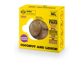 Make! Kokosovo-citrónové bezlepkové sušienky 50g