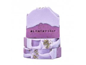 Almara Soap Přírodní tuhé mýdlo Lavender Fields 100 +- 5 g
