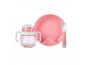 Uprava fotogragfie Mepal Dětská jídelní sada Mio 3 ks Pink