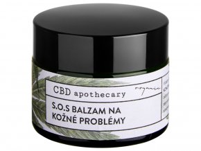 Soaphoria CBD Apothecary S.O.S. balzam na kožné problémy 300mg CBD 50 ml