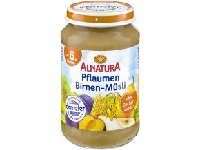 273036 1 alnatura prikrm se svestkami hruskami a vlockami bio 190 g