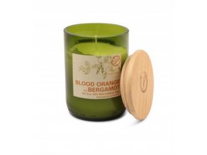 Paddywax Přírodní vonná svíčka Eco Green Blood Orange & Bergamot 227 g