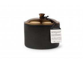 Paddywax Přírodní vonná svíčka Hygge  Bergamot & Mahagony 161 g