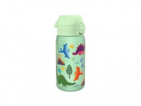 Ion8 Leak Proof Lahev bez BPA Dinosaur zelená 350 ml