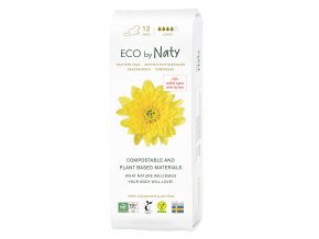 Eco by Naty Dámské ECO vložky Super s kridélkami 13 ks