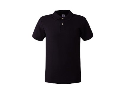 PÁNSKÉ POLO TRIČKO MPS180 ČERNÁ VEL. L