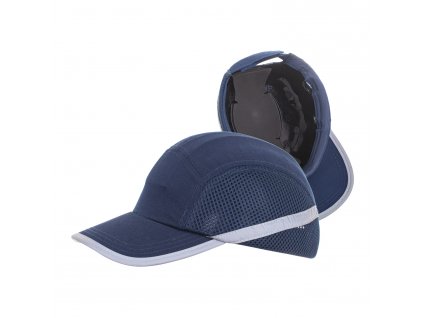 OCHRANNÁ ČEPICE BUMPCAP SE SÍŤKOU MODRÁ