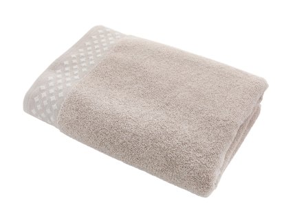 RUČNÍK BAVLNĚNÝ CORSIKA 70x140 480g. LATTE