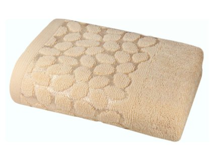 RUČNÍK SARDINIA BAVLNĚNÝ 70x140 400g. CAPPUCINO