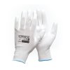 PRACOVNÍ RUKAVICE POLYESTEROVÉ X-TOUCH BÍLÉ VEL. 7
