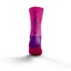 SOCKFLOWFLUOPINK VIOLETFLOOOWBACK