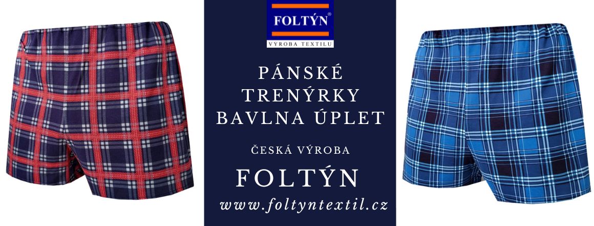 Pánské Trenýrky Bavlna Úplet