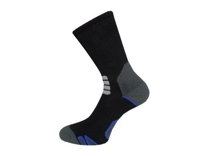 Sportovní Ponožky NOVIA Thermo černomodrá