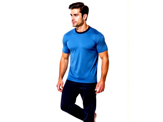 Pánské Pyžamo Dlouhé FOLTÝN model PD 22