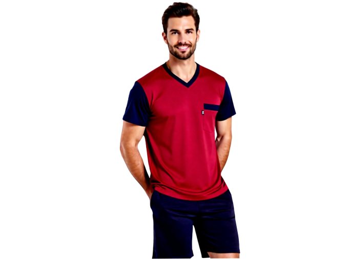 Pánské Pyžamo Krátké FOLTÝN model PK 26