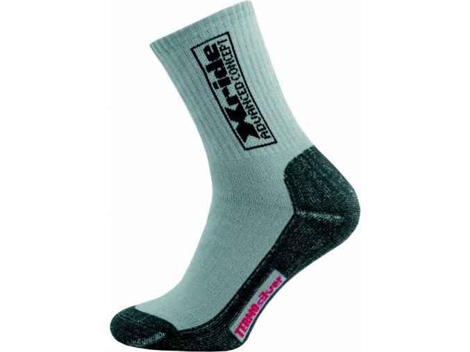 Sportovní Ponožky NOVIA Silvertex Xride šedé