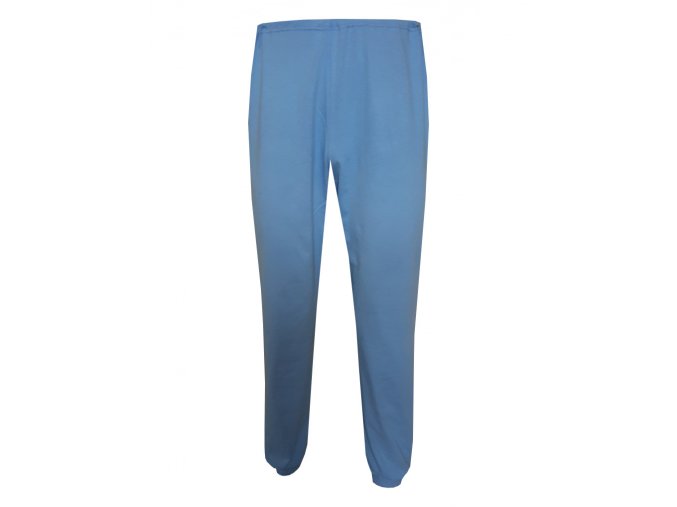 Pánské Pyžamové kalhoty Foltýn dlouhé středně modré