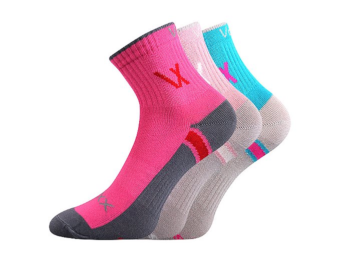Dětské ponožky 3 kusy v balení VoXX Neoik mix vzorů A
