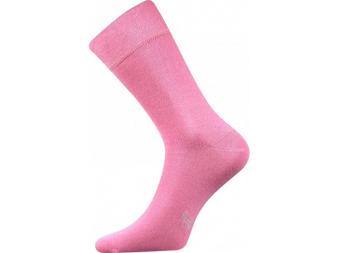 Společenské Ponožky Lonka Decolor růžová